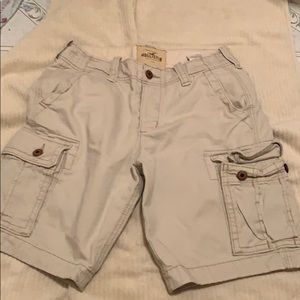 Khaki Cargo Shorts